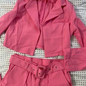 Barbie pink Blazer set